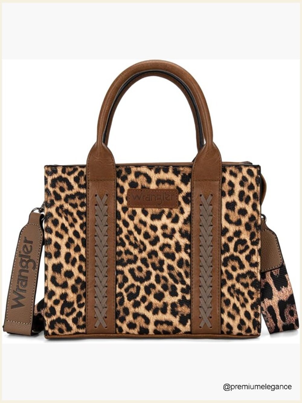 Wrangler Tote Bag for Women Designer Satchel Handbags Top-handle Purses with